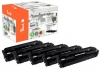 Peach Combi Pack Plus, compatibile con  HP No. 201A, CF400A*2, CF401A, CF402A, CF403A