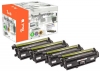 Peach Spar Pack Tonermodule kompatibel zu  HP No. 508X, CF360X, CF361X, CF362X, CF363X