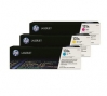 3 cartucce toner originali CMY (Rainbow-Kit)  HP No. 131A, U0SL1AM