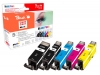 Peach Spar Pack Tintenpatronen kompatibel zu  Canon PGI-520, CLI-521, 2934B007