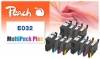 Peach Multi Pack Più, compatibili con  Epson T0321, T0322, T0323, T0324