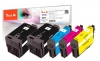 Peach Spar Pack Plus Tintenpatronen kompatibel zu  Epson T2716, No. 27XL, C13T27164010