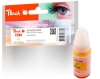 Peach Ink Bottle yellow compatible with  Canon GI-590Y, 1606C001