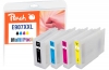 Peach Spar Pack Tintenpatronen kompatibel zu  Epson No. 907XXL, T9071, T9072, T9073, T9074