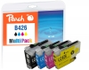 321845 - Peach Spar Pack Tintenpatronen kompatibel zu LC-426VALP Brother