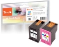 Peach Spar Pack Druckköpfe kompatibel zu  HP No. 62, N9J71AE